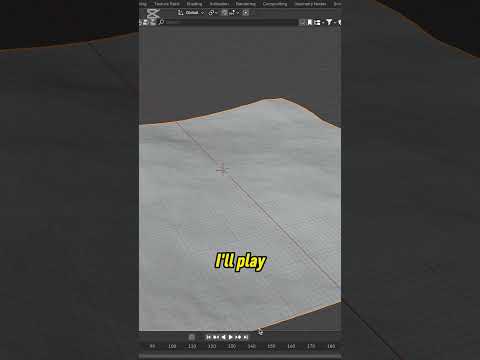 Realistic Sea Waves in Blender in 30 Seconds 🌊 | Quick FX Trick