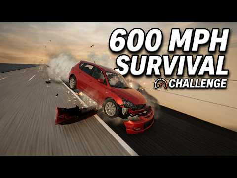 Instant 600 MPH Acceleration Which BeamNG Car Survives!