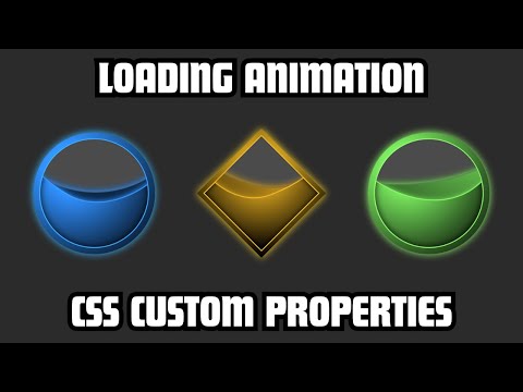 Crazy Cool Liquid Loading Animation Made With Css Custom Properties
