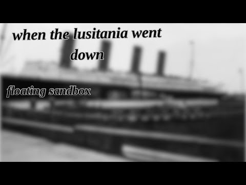 Floating sandbox music sinking