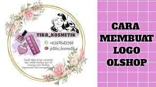 Cara Membuat Logo Olshop Hanya Menggunakan Android😘