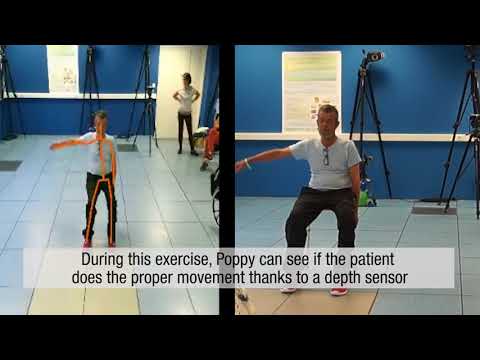 KERAAL: a e-health project with the Poppy humanoid robot