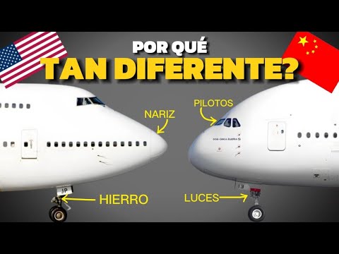 ¿Por Qué Los AVIONES Americanos y Chinos Son TAN DIFERENTES?