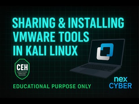 Sharing & Installing VMware Tools in Kali Linux | Full Ethical Hacking Practical