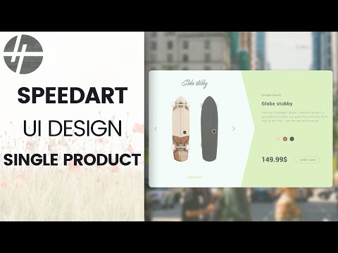 Speed Art - Ui Design - Single Product