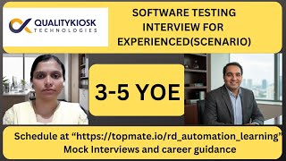 Manual Testing Interview Questions and Answers| Testing Mock Interview for Experienced
