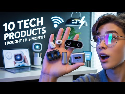 10 TECH Products I Bought This Month  #mrgeorgeshop #techgadgets #amazonfinds #techproducts