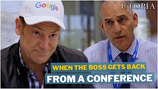 Every Boss Who Went To A Conference | #Utopia