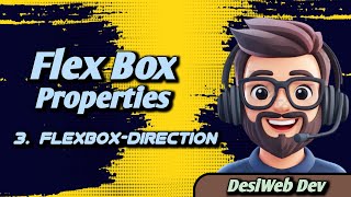 CSS Flexbox Direction Explained | Row, Column, Row-Reverse, Column-Reverse Made Easy
