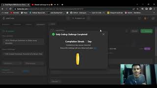 2225. Find Players With Zero or One Losses, Leet Code Streak 29-11-22 (my day 1 video 3 : ) )