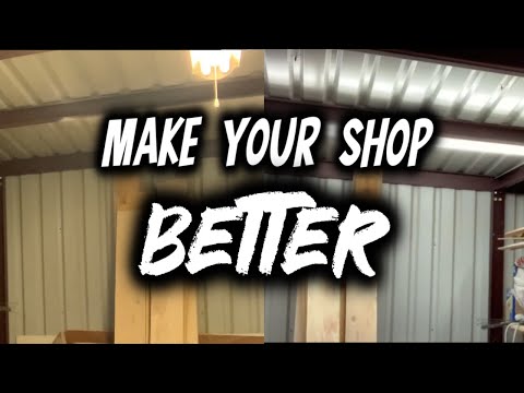 DIY Barrina LED Installation || Work Shop Upgrade