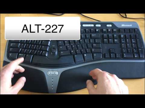 How to type in π Pi,  on Windows or Mac computers