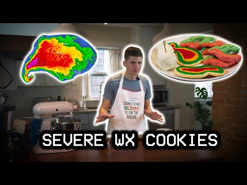 Extreme Weather Christmas Cookies for the Weatherperson in your life!