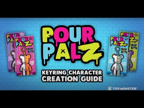 POUR PALZ KEYRING CREATION GUIDE | BY TOYMONSTER