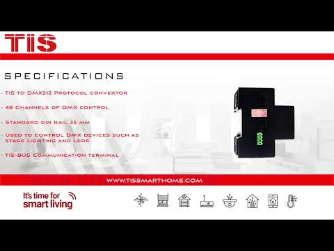 DMX Controller by TIS Smart Technology