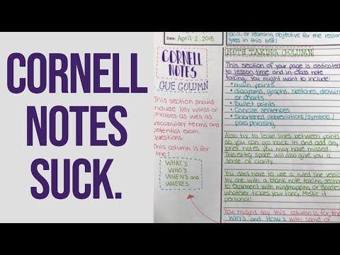 Your class notes SUCK. Here's why.