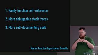 10  Named Function Expressions