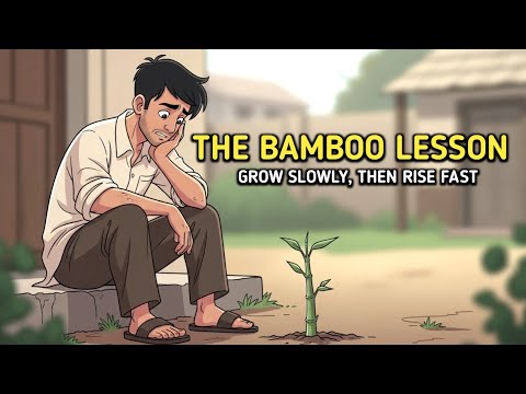 The Bamboo Lesson – Grow Slowly, Then Rise Fast | Motivational story 