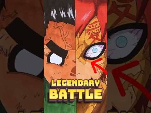 "Rock Lee vs Gaara: The Fight That Made Naruto History