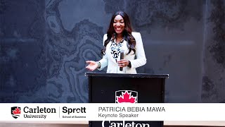 FOSTERING FEMALE ENTREPRENEURSHIP -  A KEYNOTE BY PATRICIA BEBIA MAWA