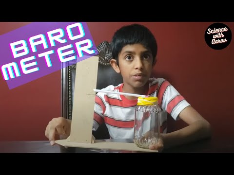 Barometers to predict weather |Meteorology experiment |Easy science experiments | Science Wizz