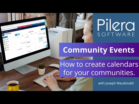 Community Calendar Training Webinar