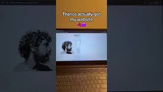 When Thanos gets to your website
