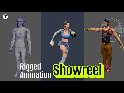 Rigged Animation Showreel | Totem Interactive