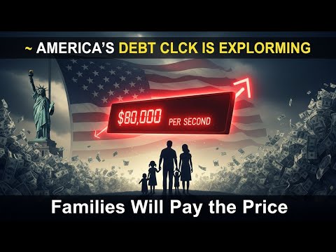 Every Second You Watch This… America Adds $80,000 in Debt 💳