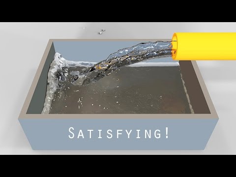 Realistic water animation