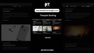 Day 26 – Therapist Booking Website | Therapist Profiles + Secure Scheduling