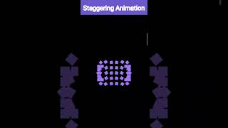 Staggering Animation Using AnimeJs || Coding Status #shortcodingvideo #codingstatus #css #python