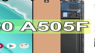 HOT 100% Tested For Samsung A50 SM-A505FN/DS A505F/DS A505 LCD Display Touch Screen Digitizer With F