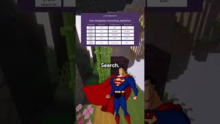 Linear vs Binary Search! #coding #cpp #funny #superman #minecraft #codingexplained #dsabasics #dsa