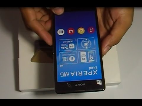 Sony Xperia M5 Dual Black Unboxing