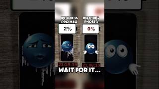 🔋 iPhone 16 Pro Max vs Nothing Phone 3 – Ultimate Battery Drain Test! 😱📱