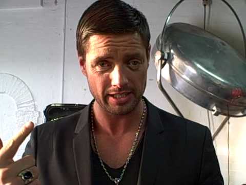 Keith behind the scenes at the video shoot