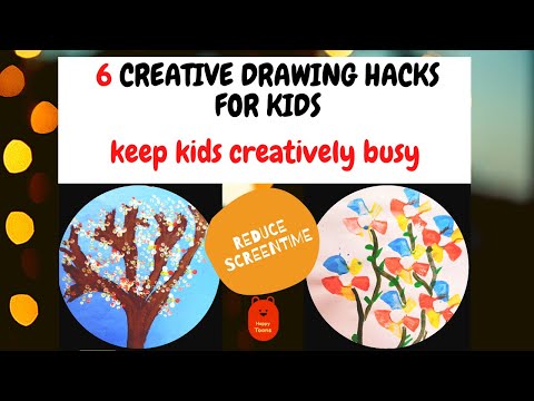 6 Creative Drawing Hacks For Kids | Keep Kids Creatively Busy