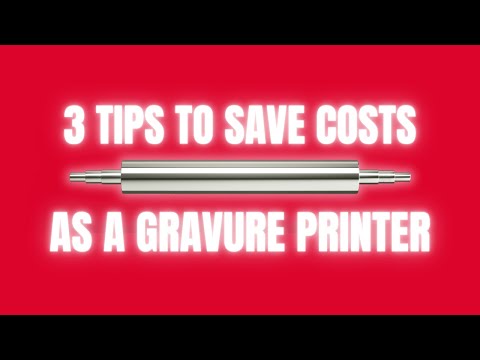 3 Simple Tricks to Save Costs as a Gravure Packaging Printer