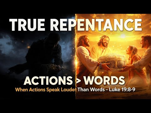 True Repentance: When Actions Speak Louder Than Words (Luke 19:8–9)
