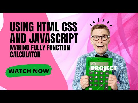 How To Make A Calculator Using HTML CSS And JavaScript|part1