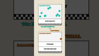 Factorial VS 100 Exponential #ball #simulation #Satisfying #bouncingball #fyp #number