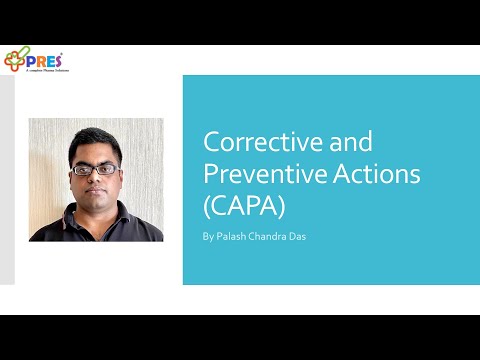 Corrective and preventive actions (CAPA)