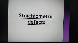 Class XII_Solid state_Imperfections in solids
