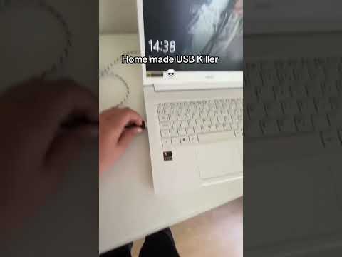 DIY USB Killer 😵💀 | Home-Made Shock Tool (Educational Only)