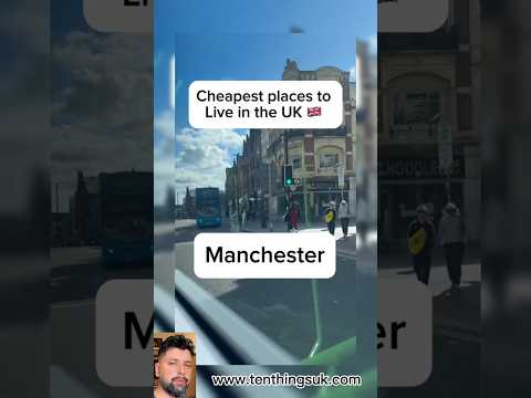 CHEAPEST PLACES TO LIVE IN UK #youtubeshorts #uk #travel #exploreuk #visituk #london