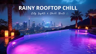 Relaxing Luxury Balcony | Lofi Rooftop Ambience to Relax & Focus
