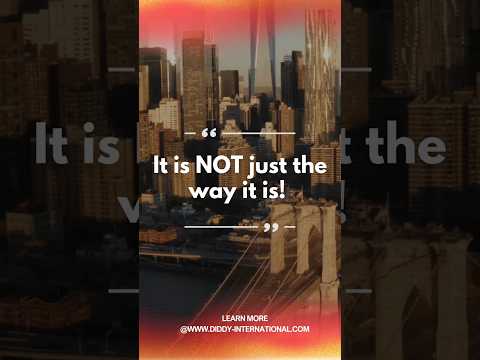 You CAN break free from the cycle. Just open your mind to new possibilities #NotJustTheWayItIs