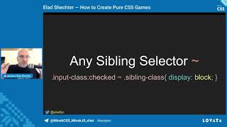 How to Create Pure CSS Games / Elad Shechter
