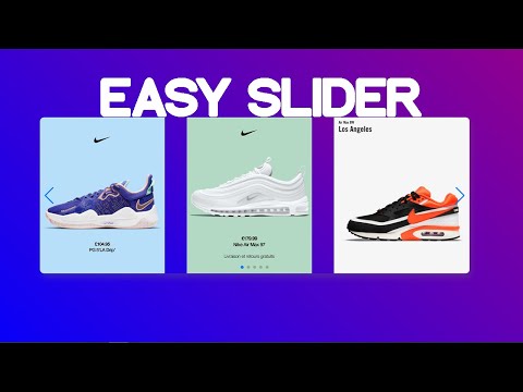 how to make an awesome slider using Html, CSS and JavaScript?